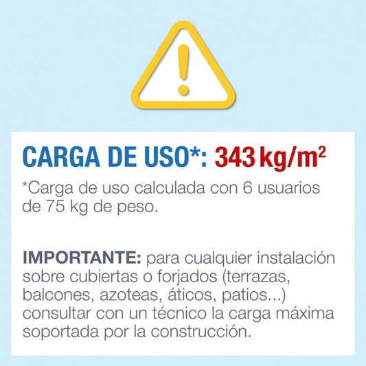 Spa hinchable INTEX burbujas 6 personas 1.098 litros