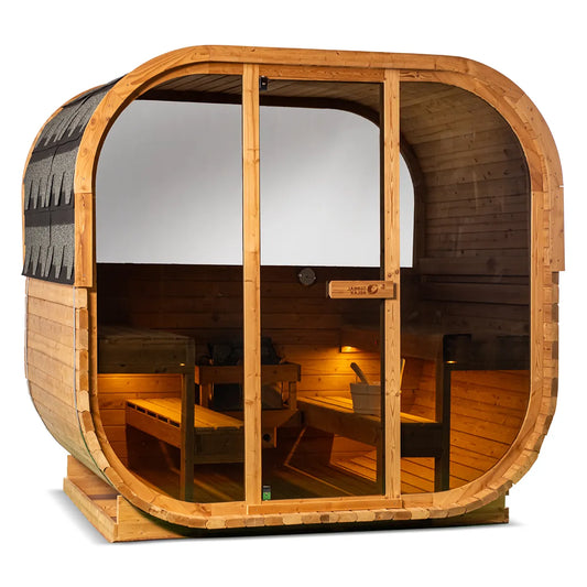 DHARANI CUBE - Sauna exterior de vapor hasta 6 personas