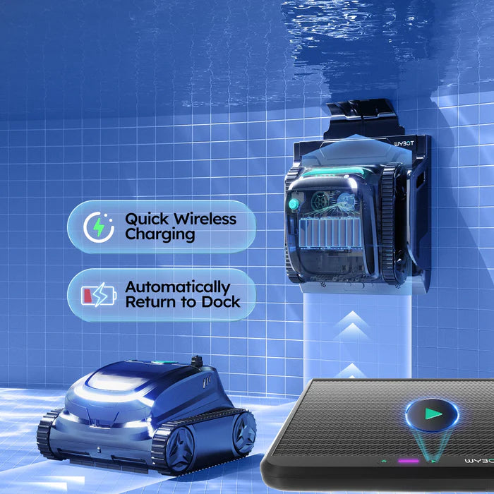 Robot Limpiafondos Inalámbrico WYBOT S2 Solaire con Auto-recarga Solar