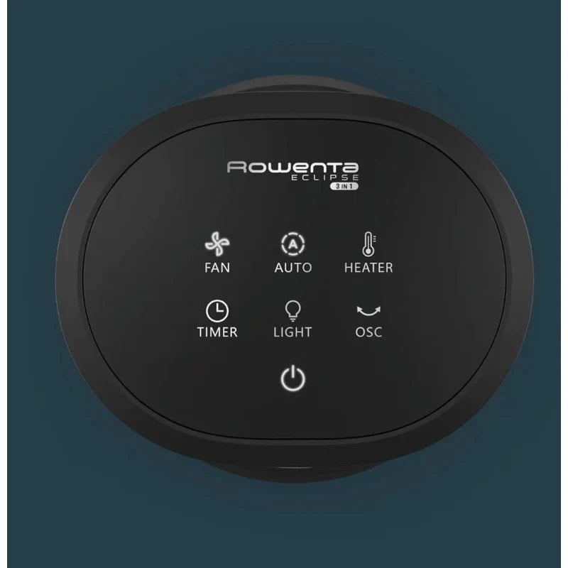 Rowenta Eclipse QU5060F0 Purificador de aire, Ventilador y Calefactor 3 en 1